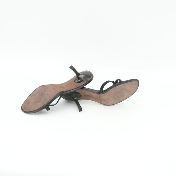 Snake Heels Rhinestone SERPENT Sandals Made in ITALY Size 8.5 - Picture 8 of 9